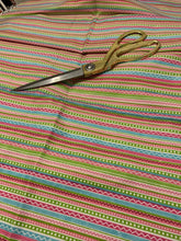 Load image into Gallery viewer, Multi Coloured Stripes-Half Metre
