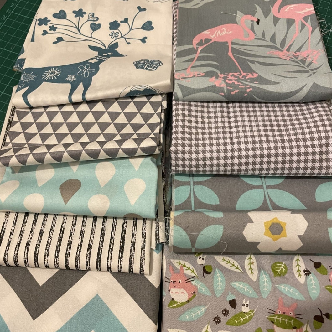 9 x Fat Quarters