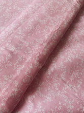 Load image into Gallery viewer, Pink Floral  Rose- Half metre
