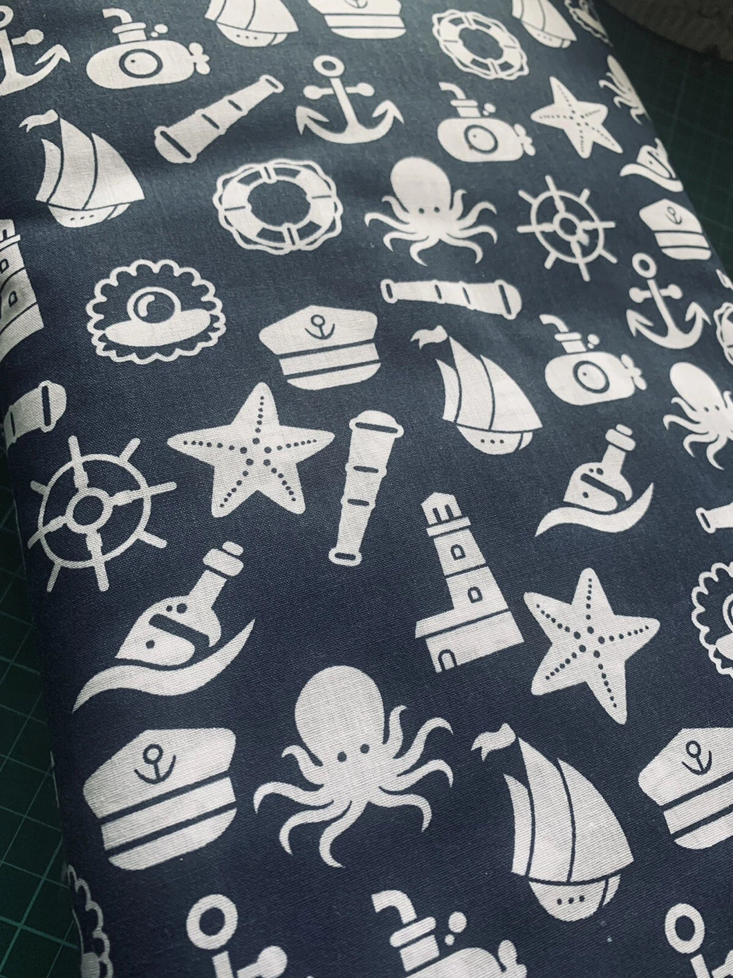 Nautical/ Seaside Polycotton
