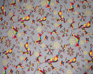 Xmas Reindeer - Silver grey