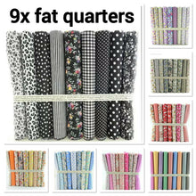 Load image into Gallery viewer, 9 X Fat Quarter bundles
