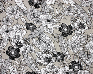 Floral Jersey-Half Metre