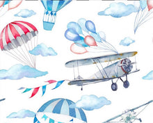 Load image into Gallery viewer, Little Johnny- Vintage Planes/Half Metre
