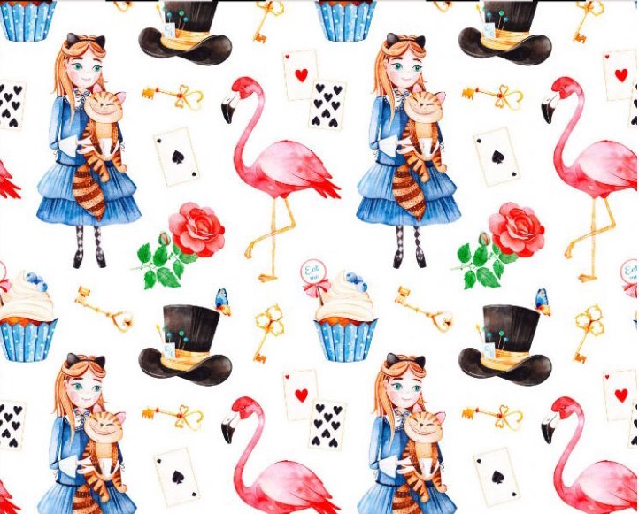 Little Johnny Flamingo wonderland/Half Metre