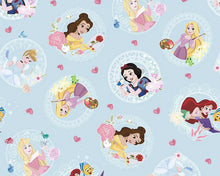Load image into Gallery viewer, Disney Party Princess Love hearts-Half Metre
