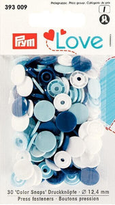 Plastic snaps - 12.4mm