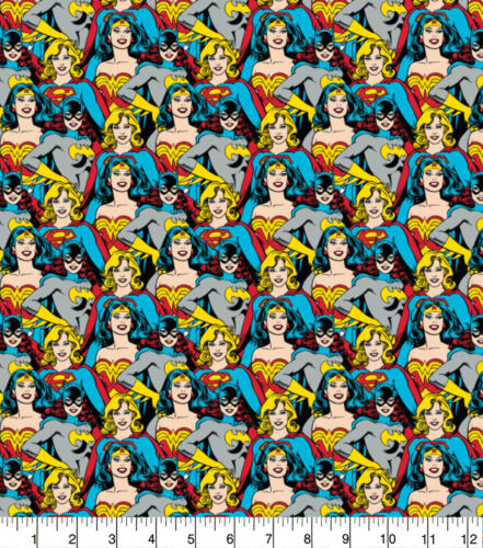 Super Heroines - Half Metre