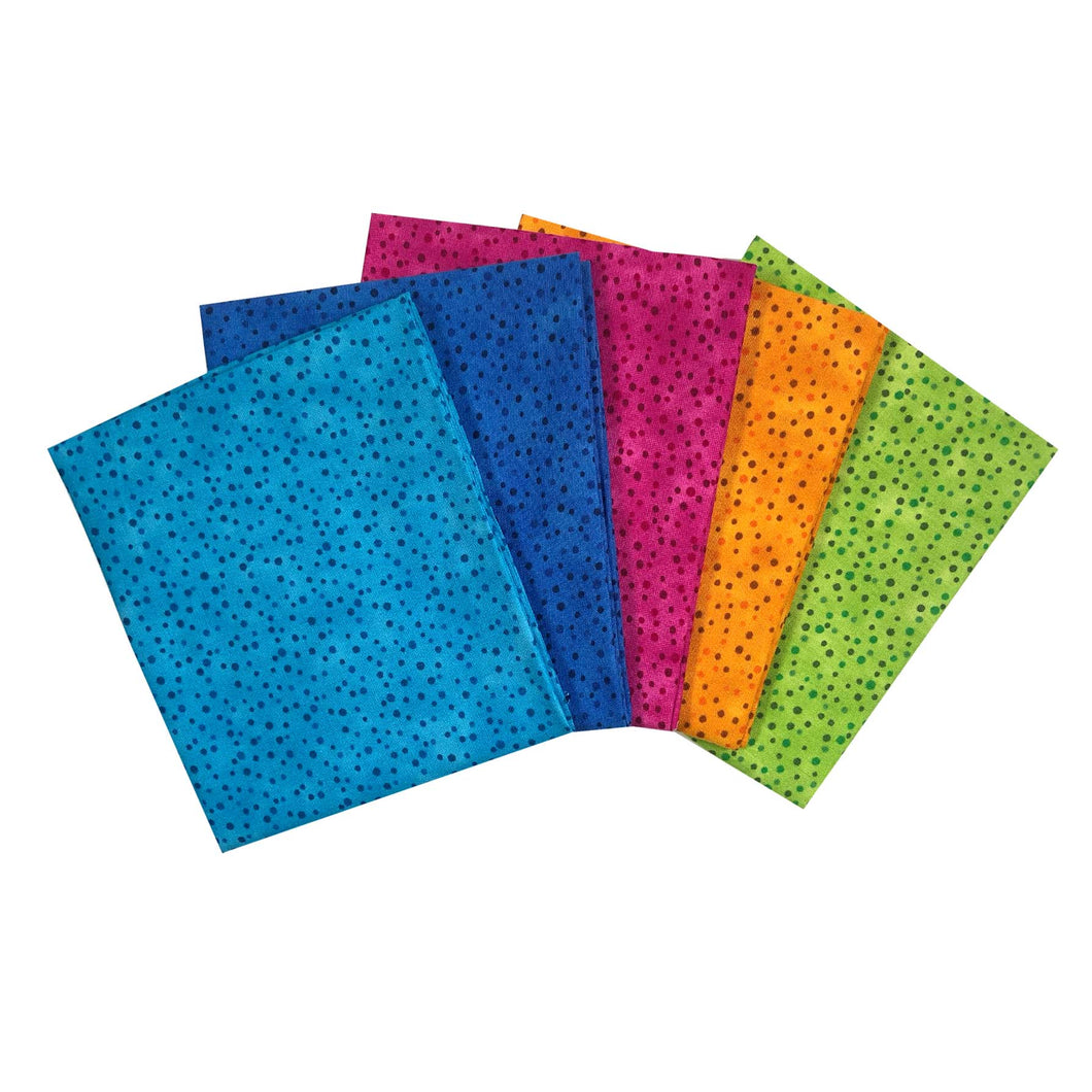 5 x Fat Quarters Blender Spots