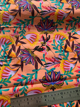 Load image into Gallery viewer, Flowers, Coral  -Half Metre
