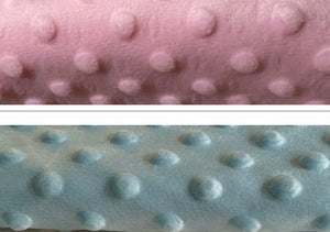 2 x Fat quarter Dimple fleece