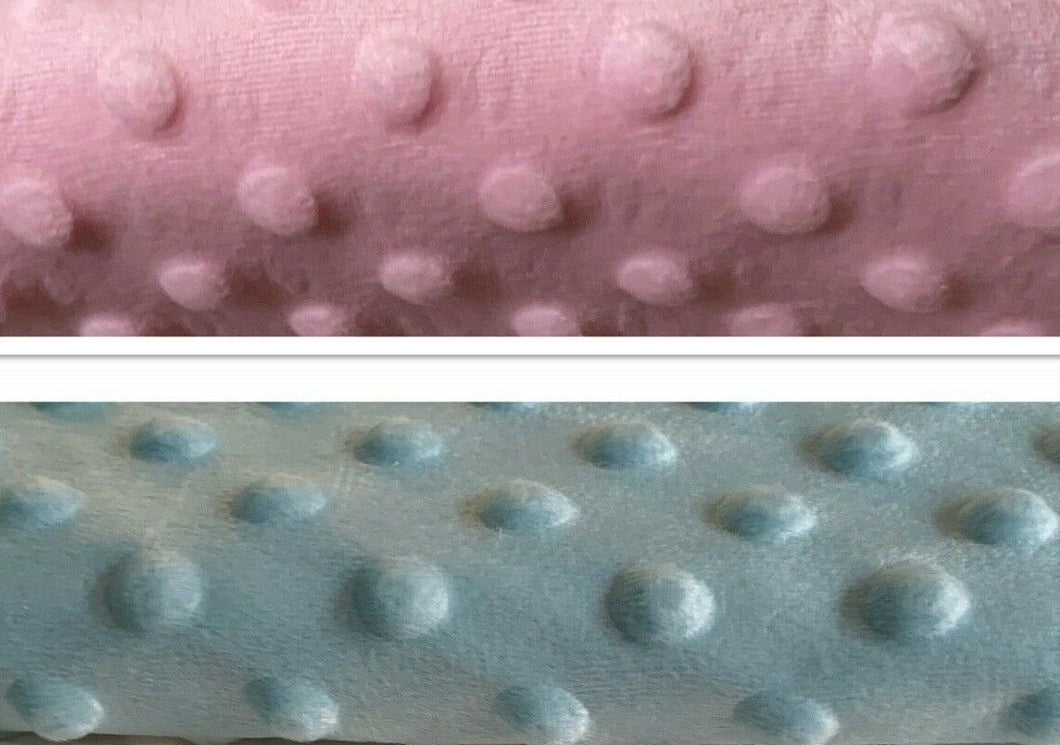 2 x Fat quarter Dimple fleece