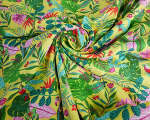 Yellow Flamingo -Half Metre