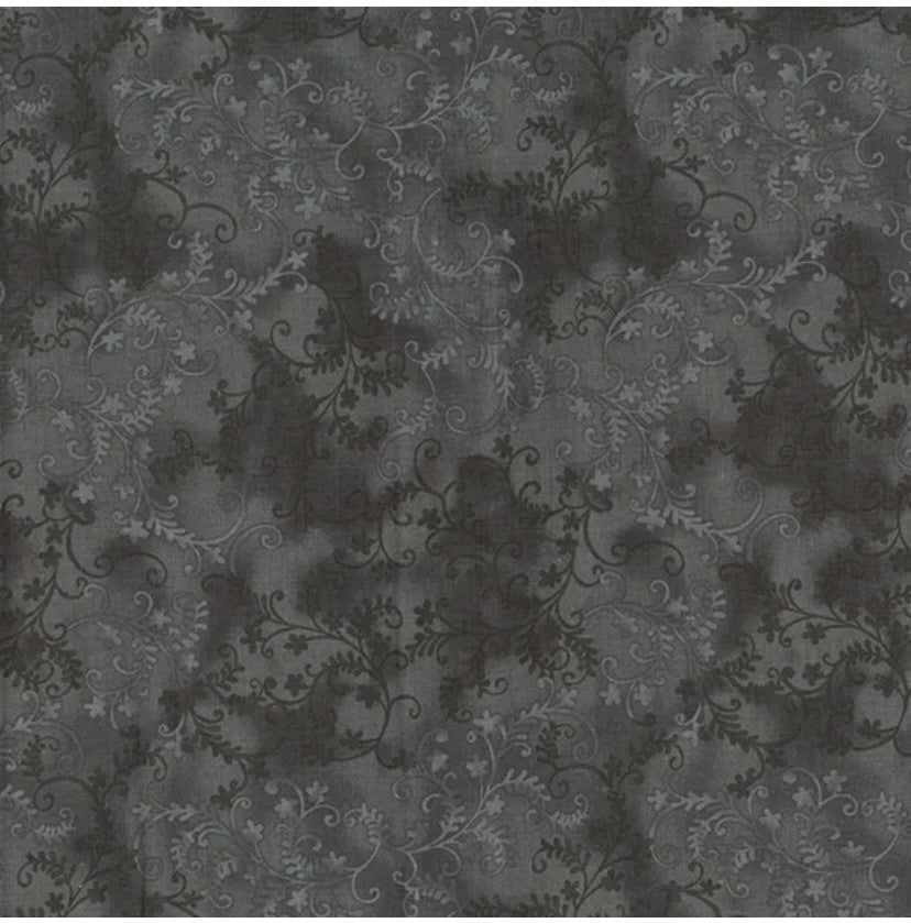 Mystic Vines, Pewter- Half Metre