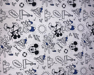 Minnie Mouse Rainbows- Half Metre