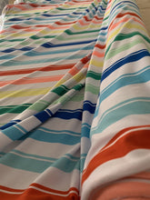 Load image into Gallery viewer, Striped brushed Jersey-Half metre
